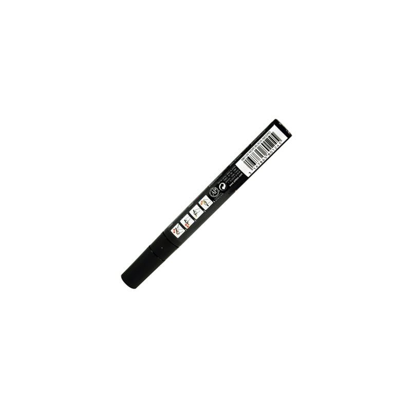 Marqueur peinture Pébéo 580124 4Artist - Aluminium Noir 4 mm pour artistes et loisirs créatifs