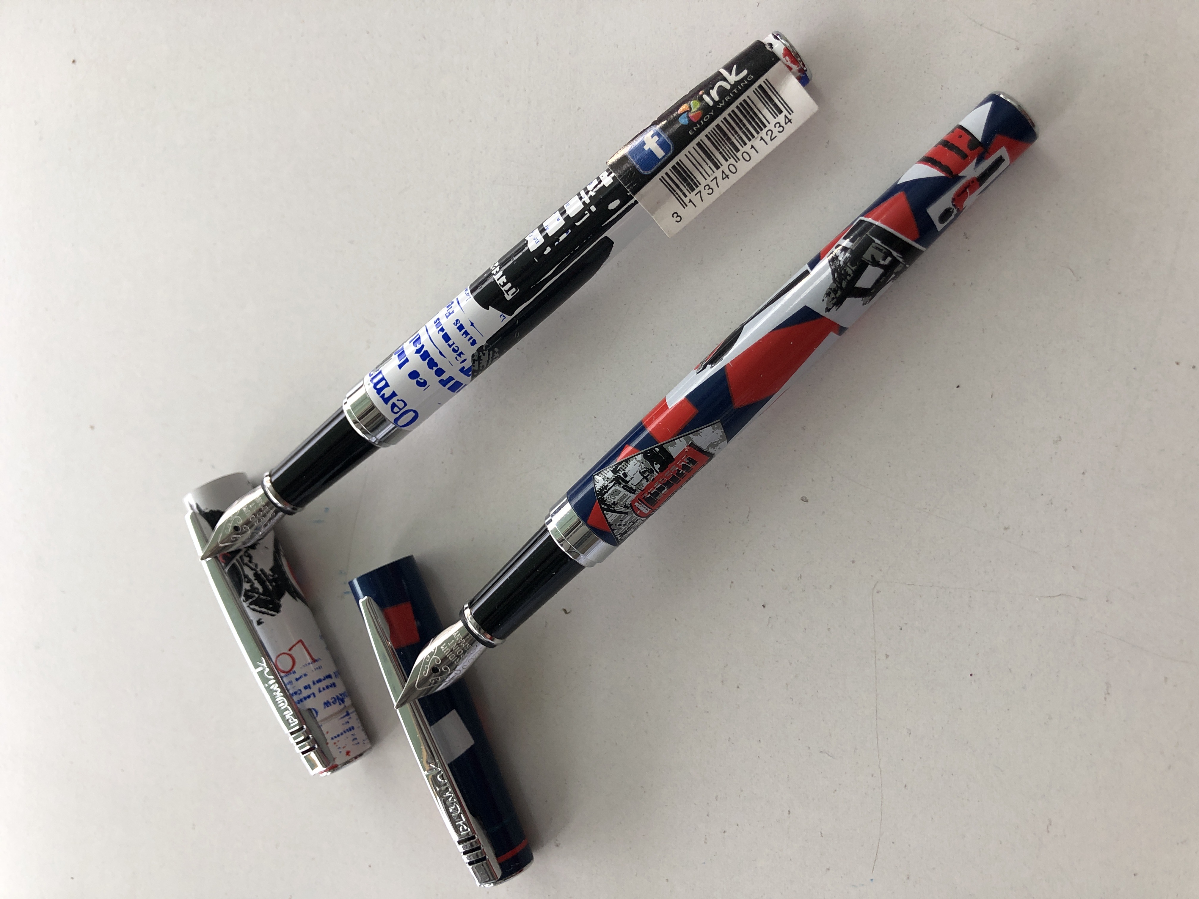 Stylo plume Ink - Modèles variés - Écriture fluide pour bureau et école