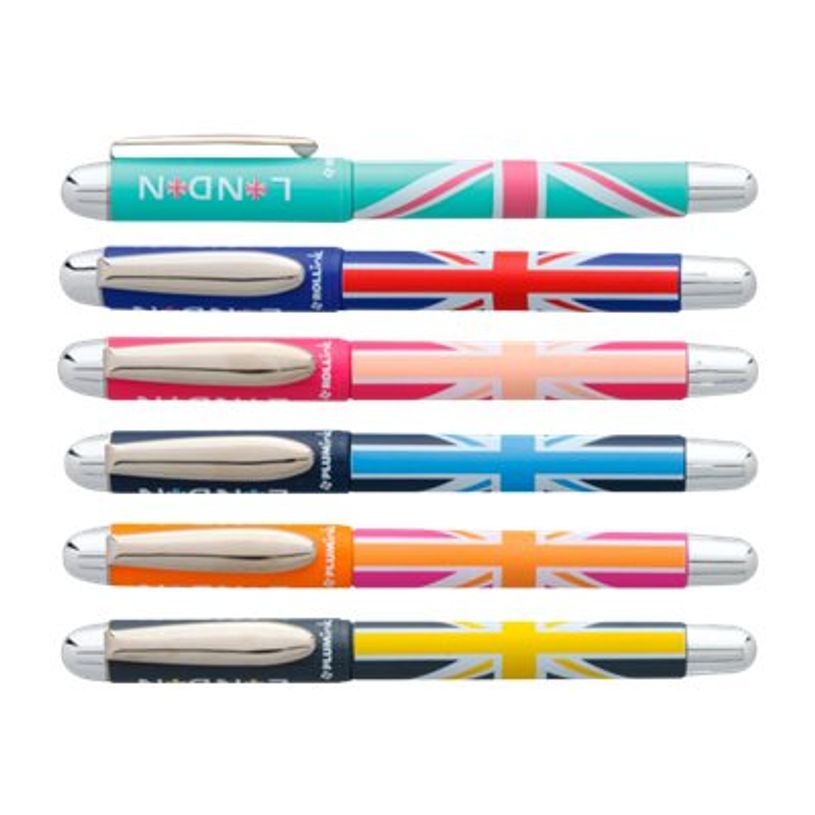 Stylo plume  Ink UK Pop Color PLUMink - Encre non permanente - Bleu