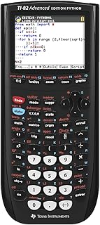 Calculatrice Graphique Texas Instruments TI-82 Advanced Edition Python - Écran Haute Résolution, Mode Examen, Programmation Python