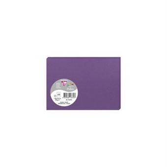 Cartes de Correspondance Pollen Violine 110x155 mm - 25 unités 210 g/m² pour Invitations