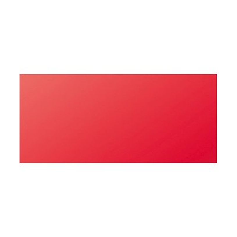Cartes de correspondance Clairefontaine Pollen 106x213 mm - Rouge groseille - Lot de 25 pour événements