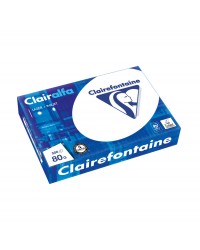 Papier A4 Clairefontaine CLAIRALFA CIE 171 - 80G Blanc Ramette de 500 feuilles pour impression