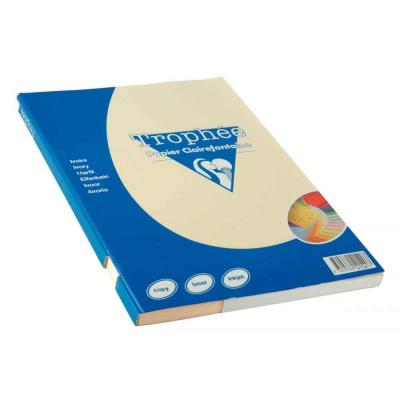 Papier ivoire 80g ramette 100 feuilles A4 - Fournitures scolaires pour impression et écriture