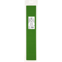 Papier crépon Clairefontaine Vert pré 500 mm x 2.5 m - 8 Feuilles 18g pour usages créatifs et décoration