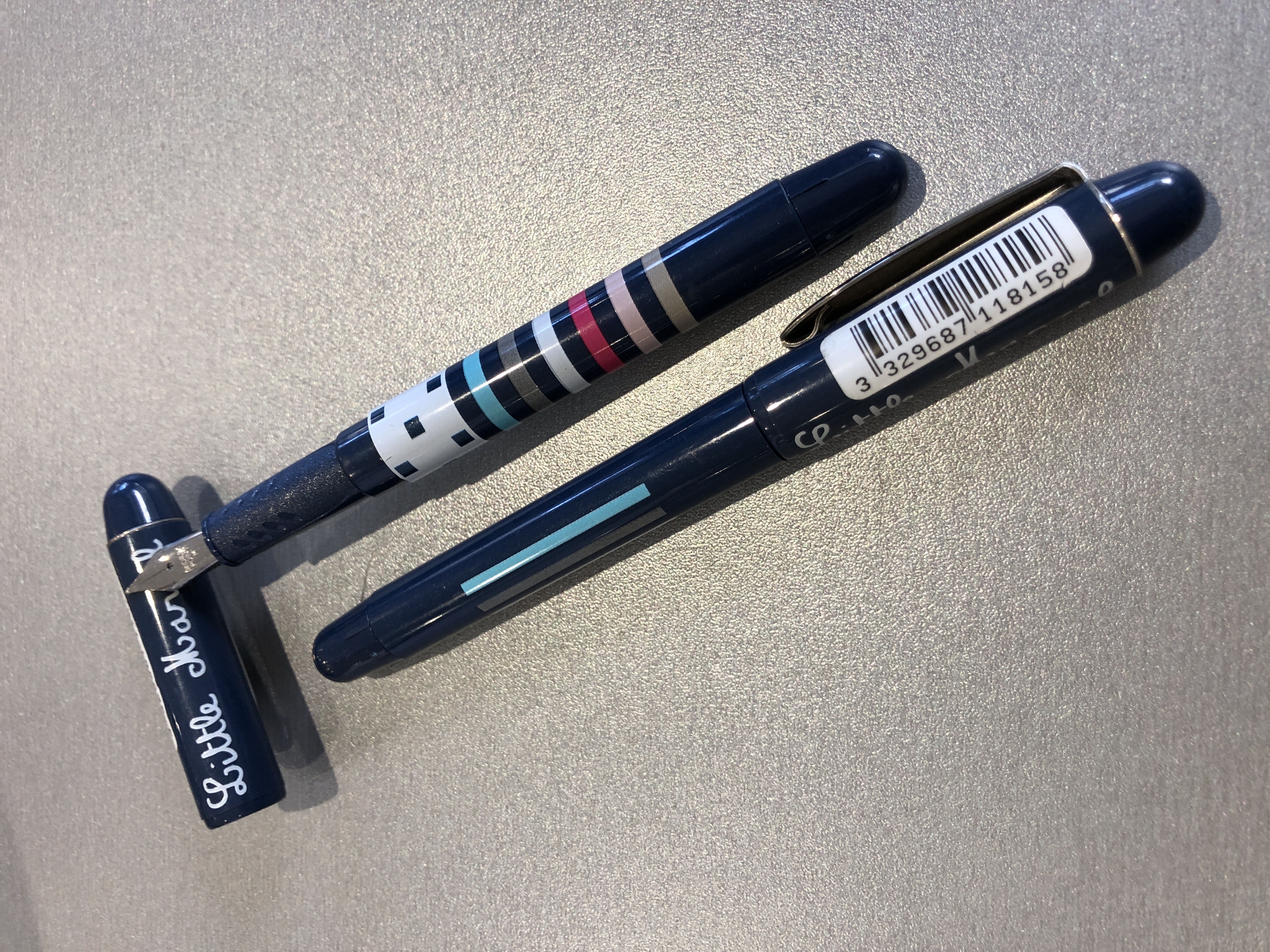 Stylo plume Little Marcel - Bleu - Écriture fluide pour bureau et école