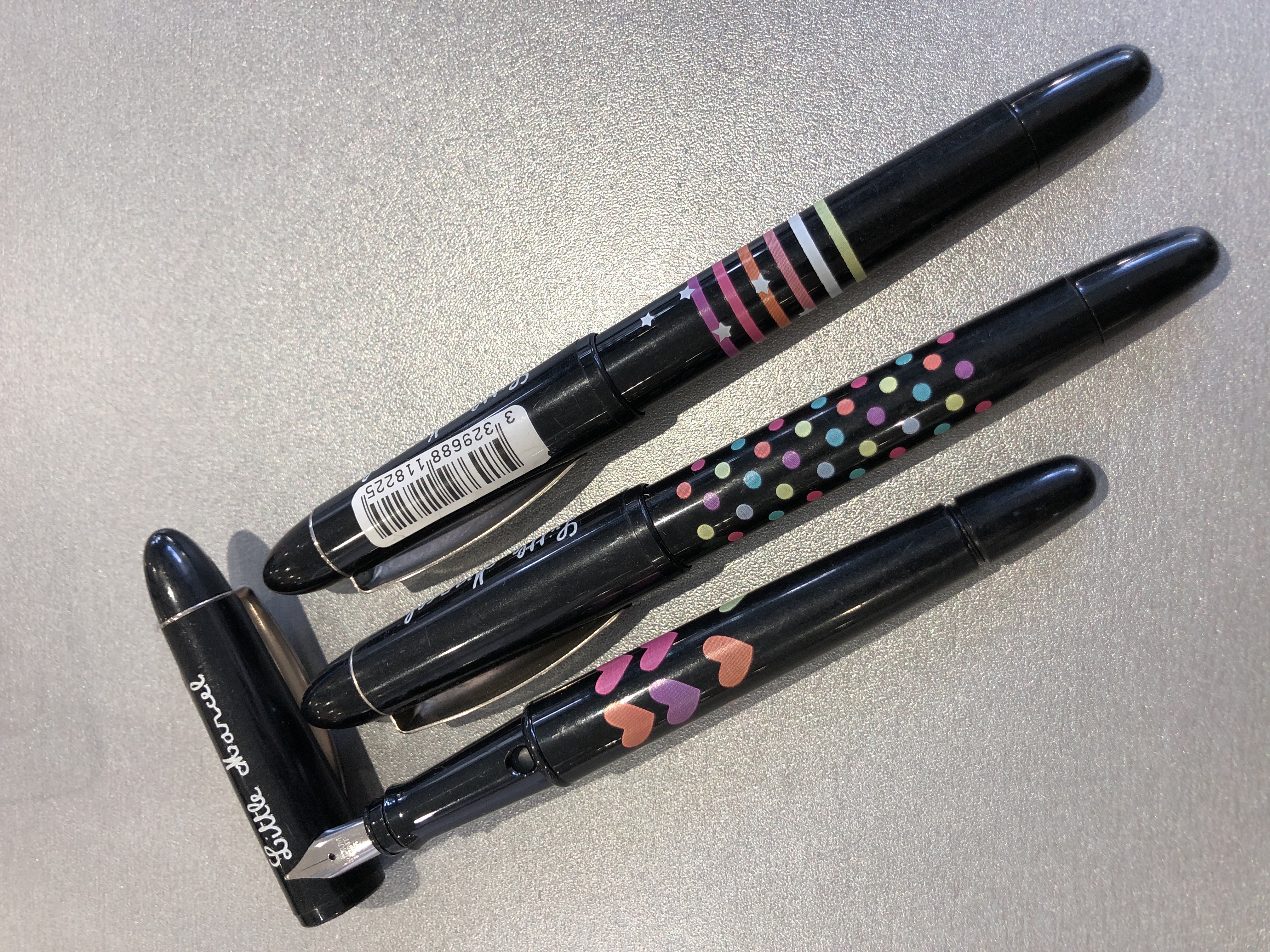 Stylo plume Little Marcel - Noir - Écriture fluide pour bureau et école