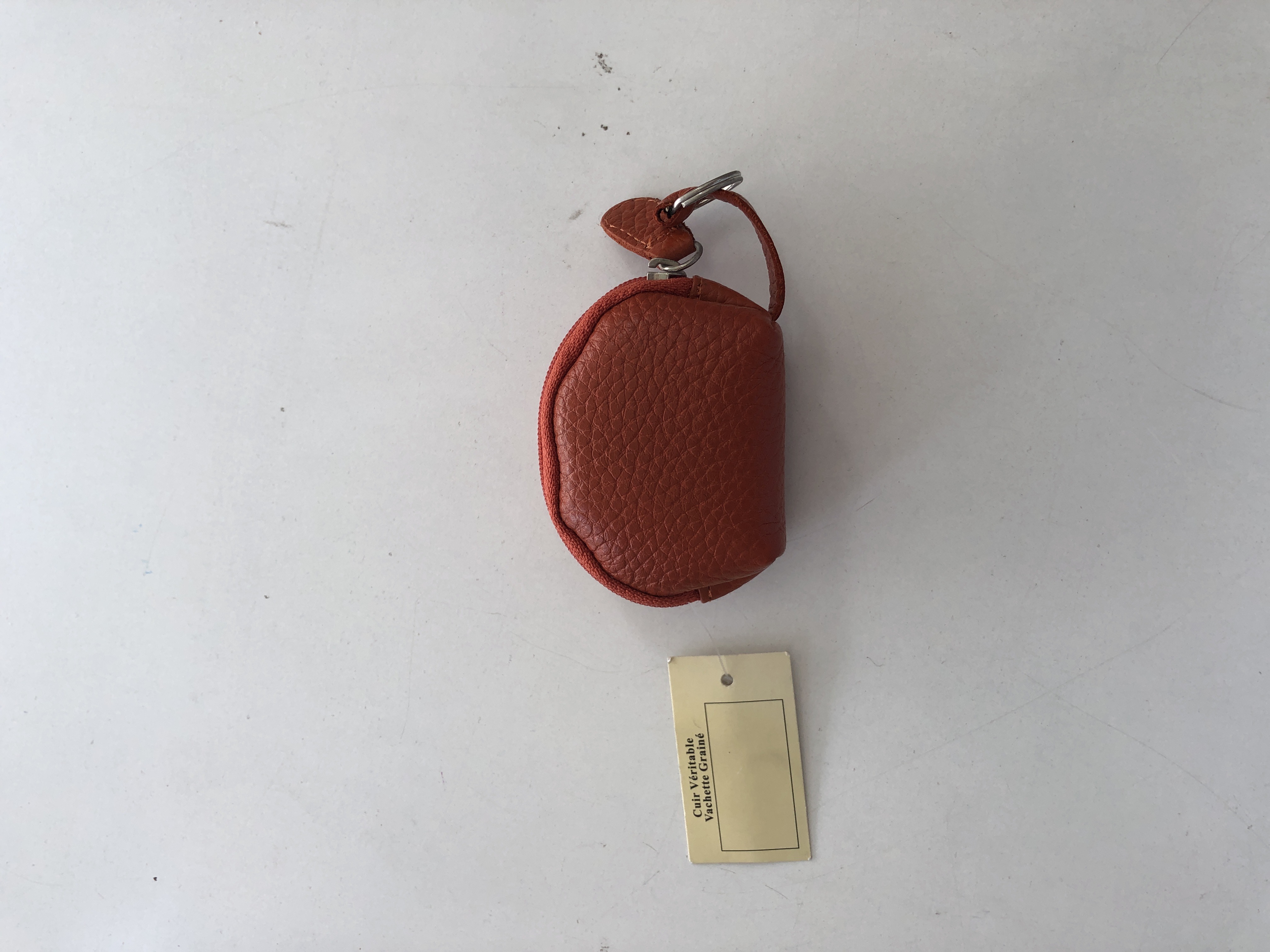 porte-monnaie caramel foncée