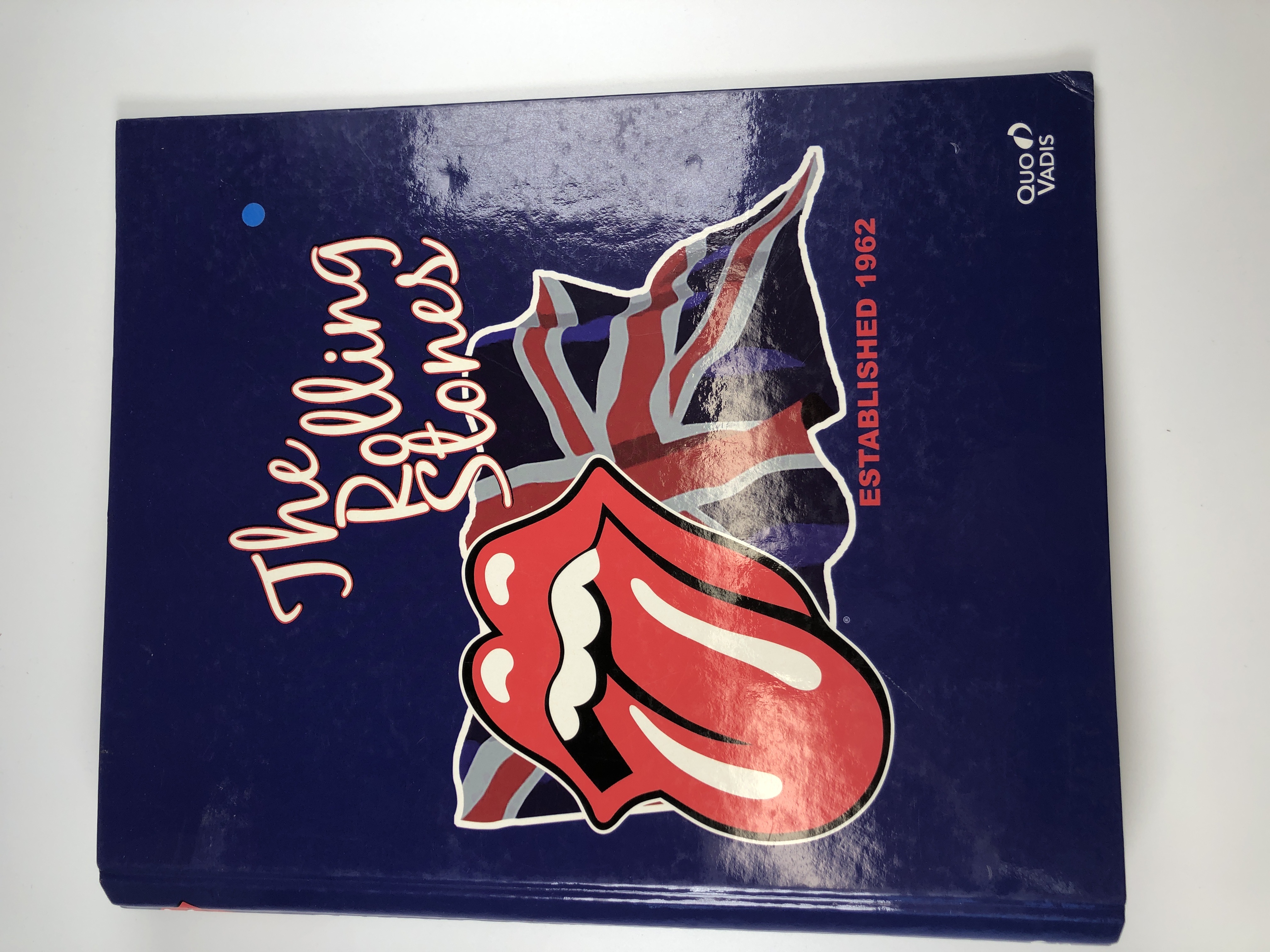 Classeur 4 anneaux Quo Vadis 'Rolling Stones' - 210 x 297 mm pour documents A4
