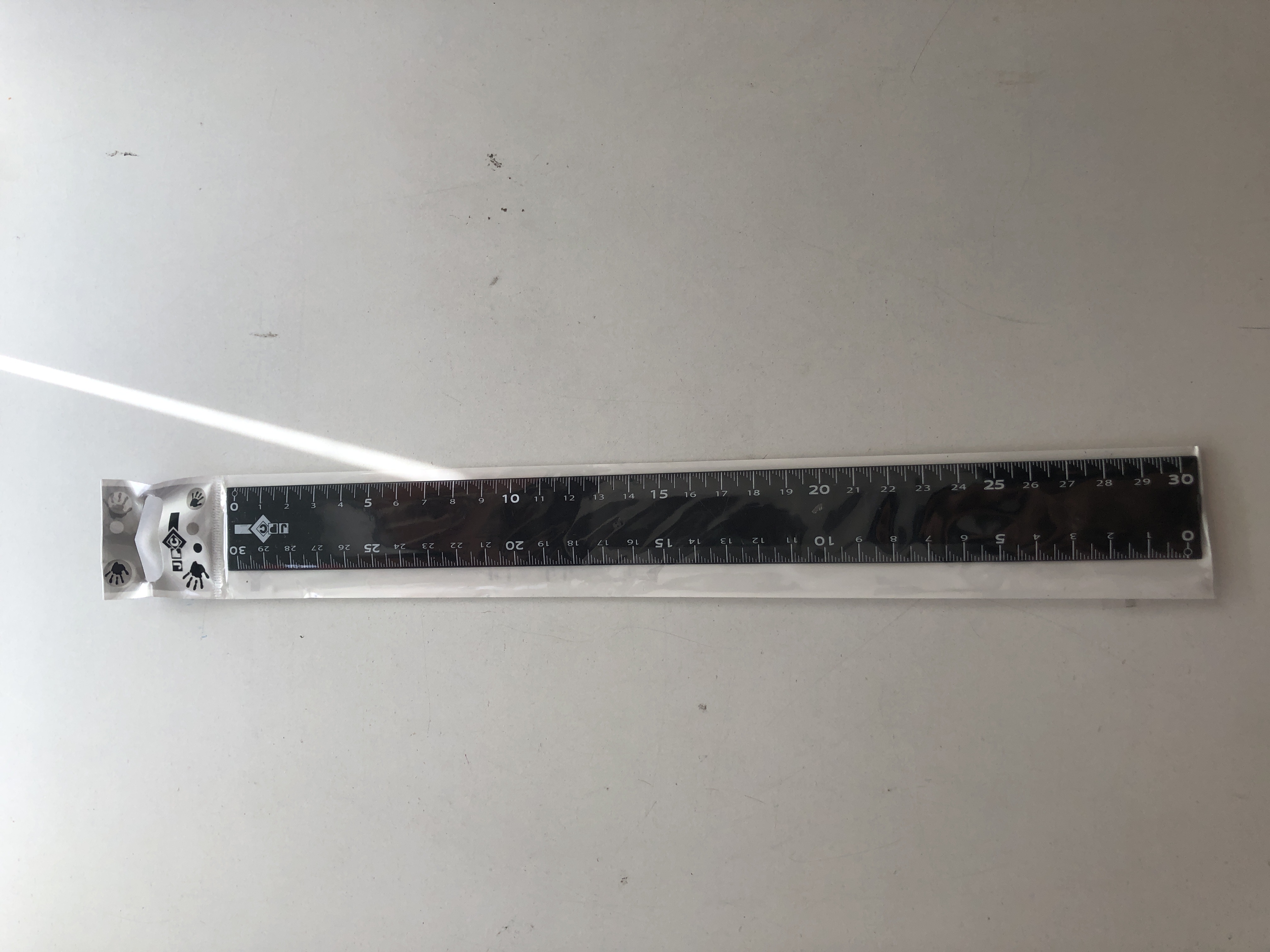 règle plate 30cm