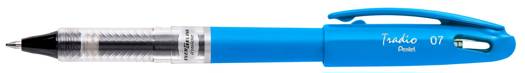 Stylo roller Pentel EnerGel Tradio - Encre Fluo Bleu Séchage Rapide 0.7mm Pour Écriture Fréquente