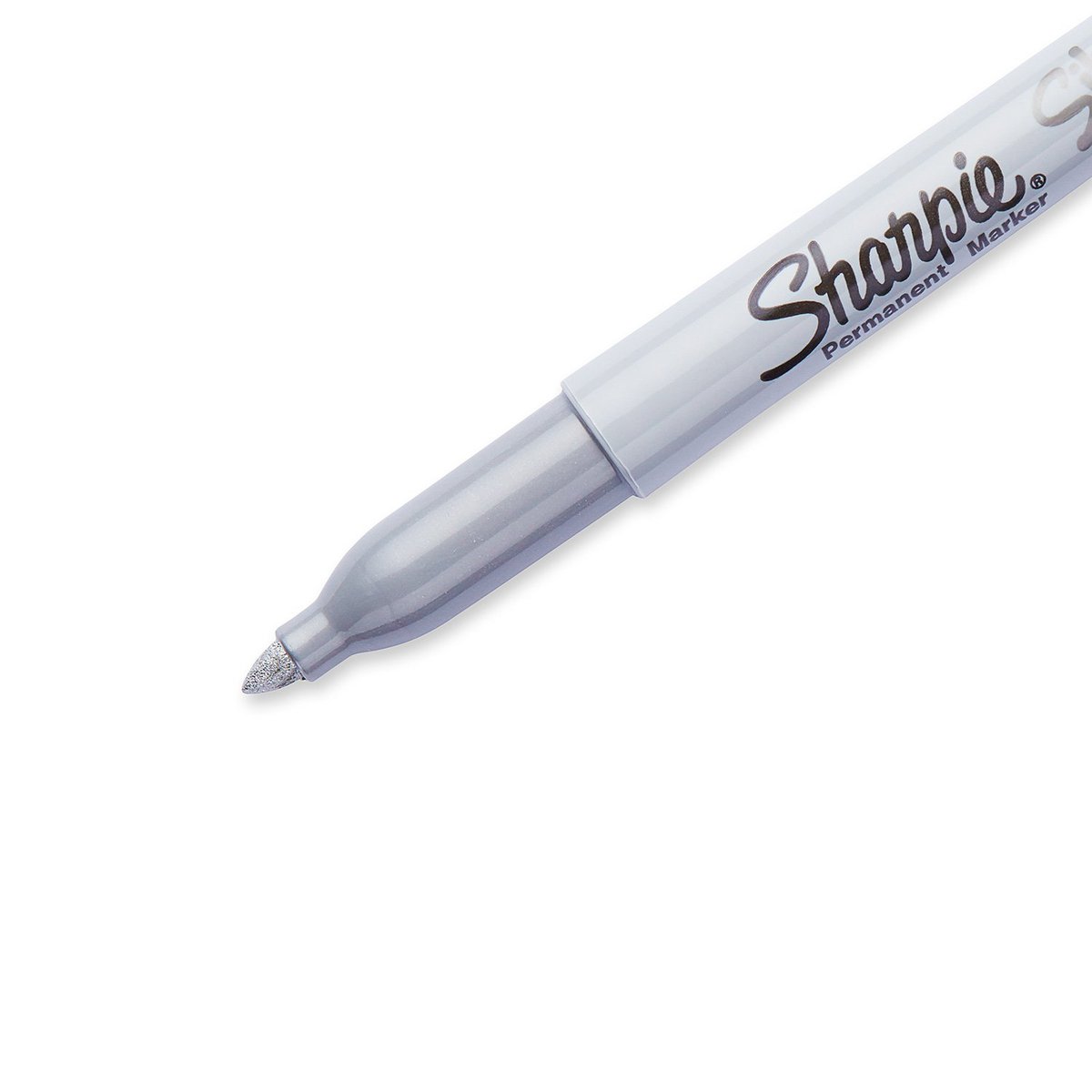 Marqueur permanent Sharpie FINE Métallisé Argent 1891063 - Pour surfaces multiples et usage créatif
