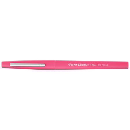 Stylo feutre Papermate Flair - Rose Pointe Moyenne - Écriture fluide pour bureau et école