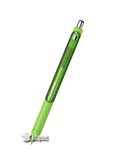 Stylo bille Inkjoy Gel 0.7 RT vert clair - Papermate - Écriture fluide pour bureau et école
