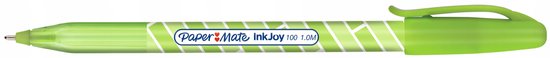 Stylo Paper Mate Inkjoy 1.0 M Vert clair - Écriture fluide séchage rapide pour bureau et école