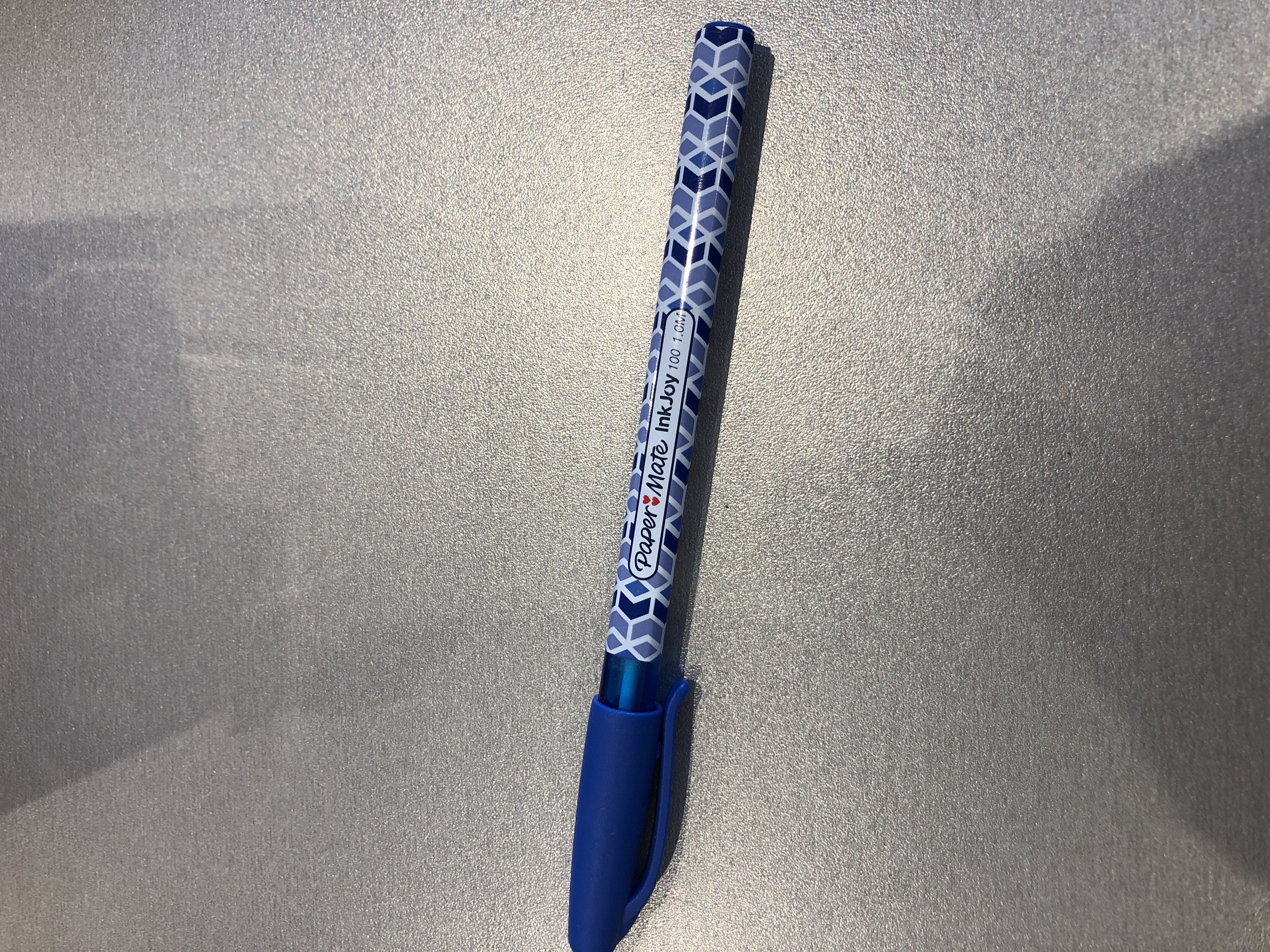 Stylo Paper Mate Inkjoy 1.0 M Bleu - Écriture fluide séchage rapide pour bureau et école