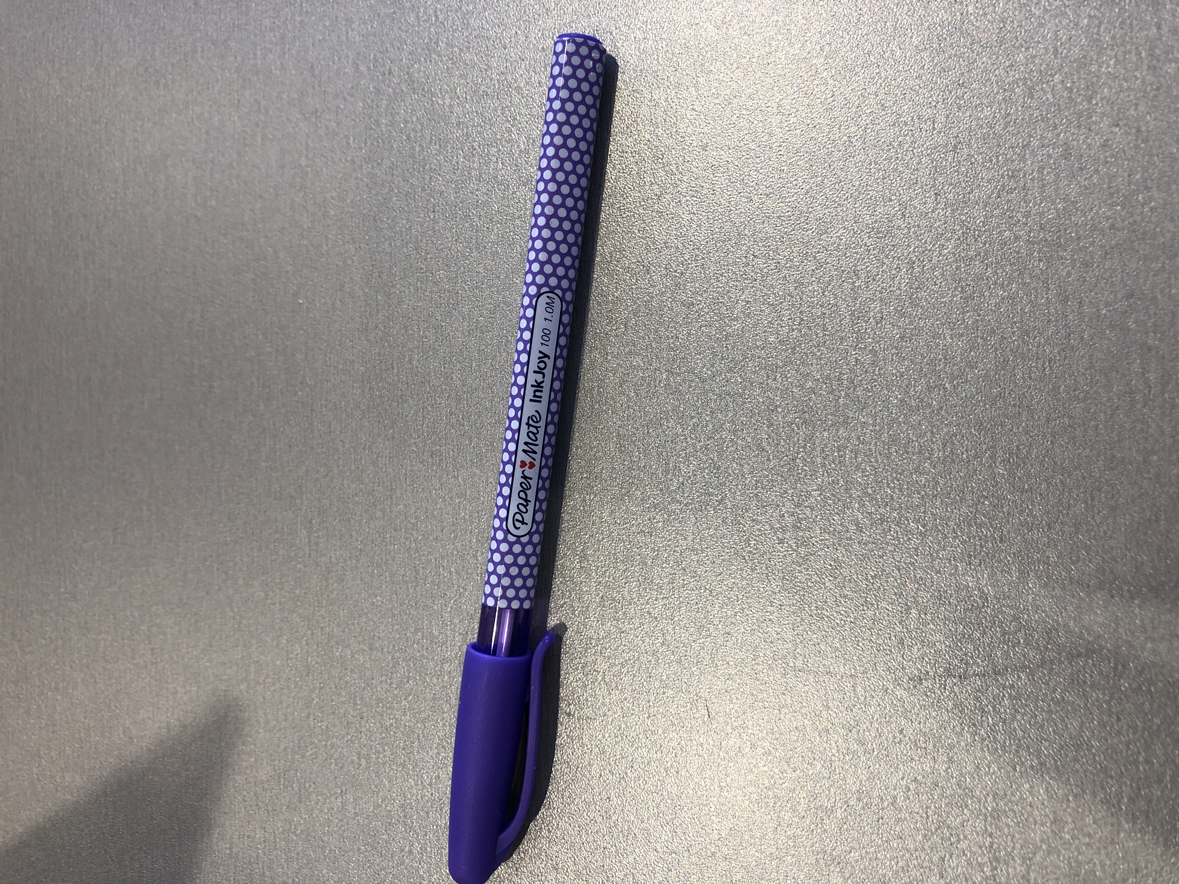 Stylo Paper Mate Inkjoy 1.0 M Violet - Écriture fluide séchage rapide pour bureau et école