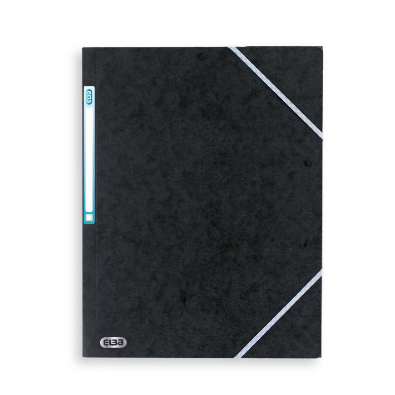 Chemise 3 Rabats - Carton A4 avec Élastiques pour Documents Bureau École