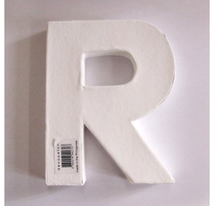 Lettre décoration 3D Decopatch R - 12 cm pour décoration et loisirs créatifs manuels