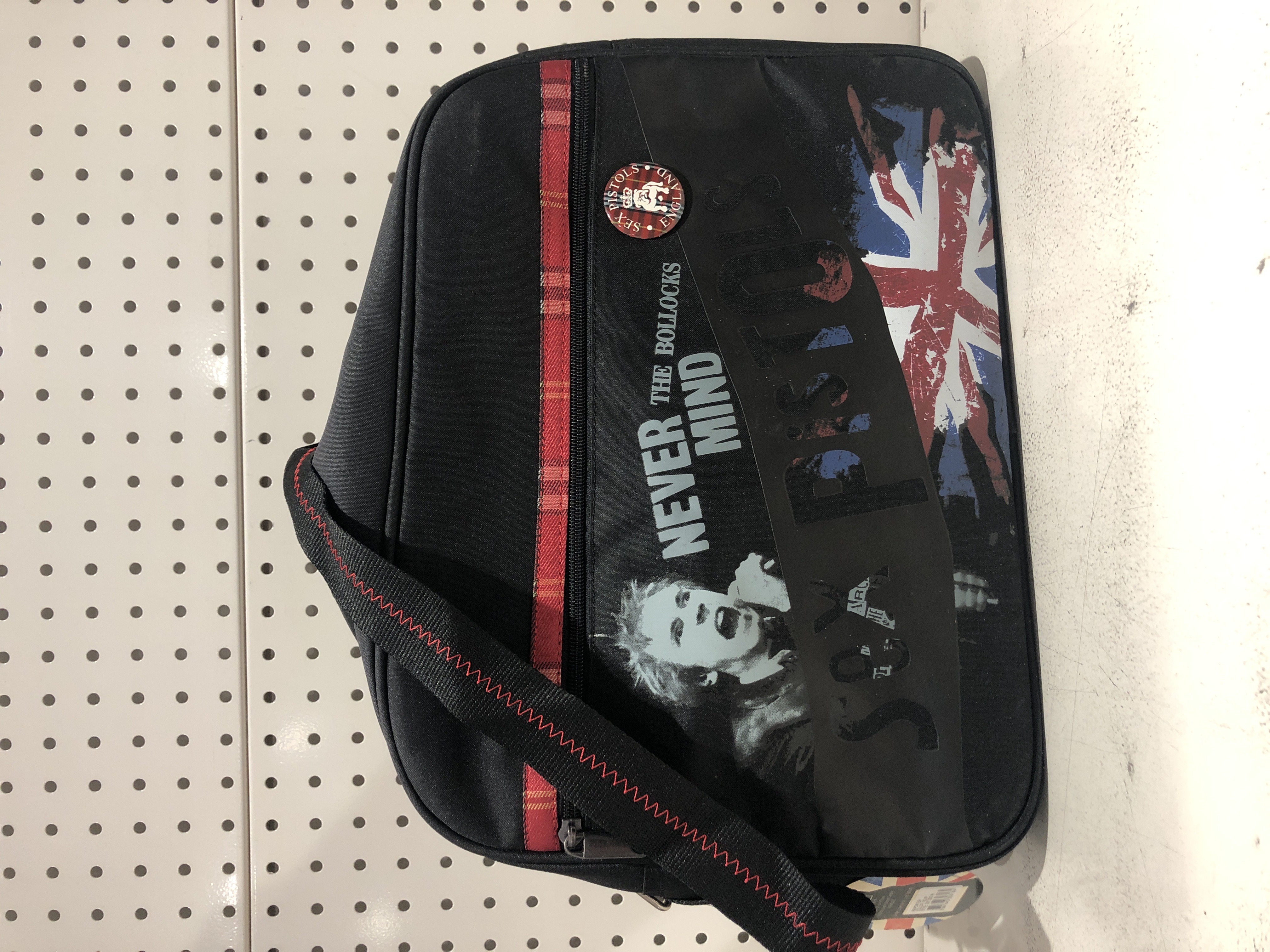 Sac bandoulière SEX PISTOLS Noir - Fournitures scolaires pour organisation et transport