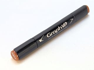 Marqueur à l’alcool Graph'it - 3280 - Mocha - Pointe fine pour dessin et marquage sur papier, bois, métal
