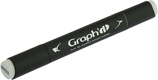 Marqueur à alcool Graph'it Gris Neutre 2 N°9502 - Double Pointe, Idéal pour Dessin et Illustration