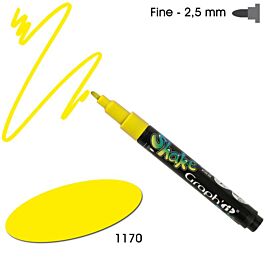 Marqueur Graph'It Shake Pointe Fine Soleil 2.5 mm - Pour dessin et illustration