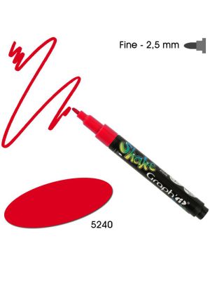 Marqueur Graph'It Shake Pointe Fine 2.5 mm Rouge À Lèvres - Pour Dessin, Art, Loisirs Créatifs