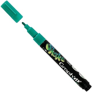 Marqueur Graph'It Shake Pointe Fine 2.5 mm Vert Forest - Pour Dessin, Art, Loisirs Créatifs