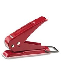 Perforateur 1 Trou JPC 24823 - Capacité 20 Feuilles Métallique pour Bureau École Atelier