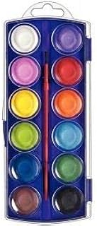 Pastilles Gouache Wonday APN450092 - 12 Couleurs pour Peinture Artistique et Loisirs Créatifs