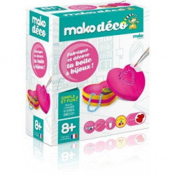 Kit de moulage Mako Moulage - Déco boîte à bijoux pour loisirs créatifs et décoration