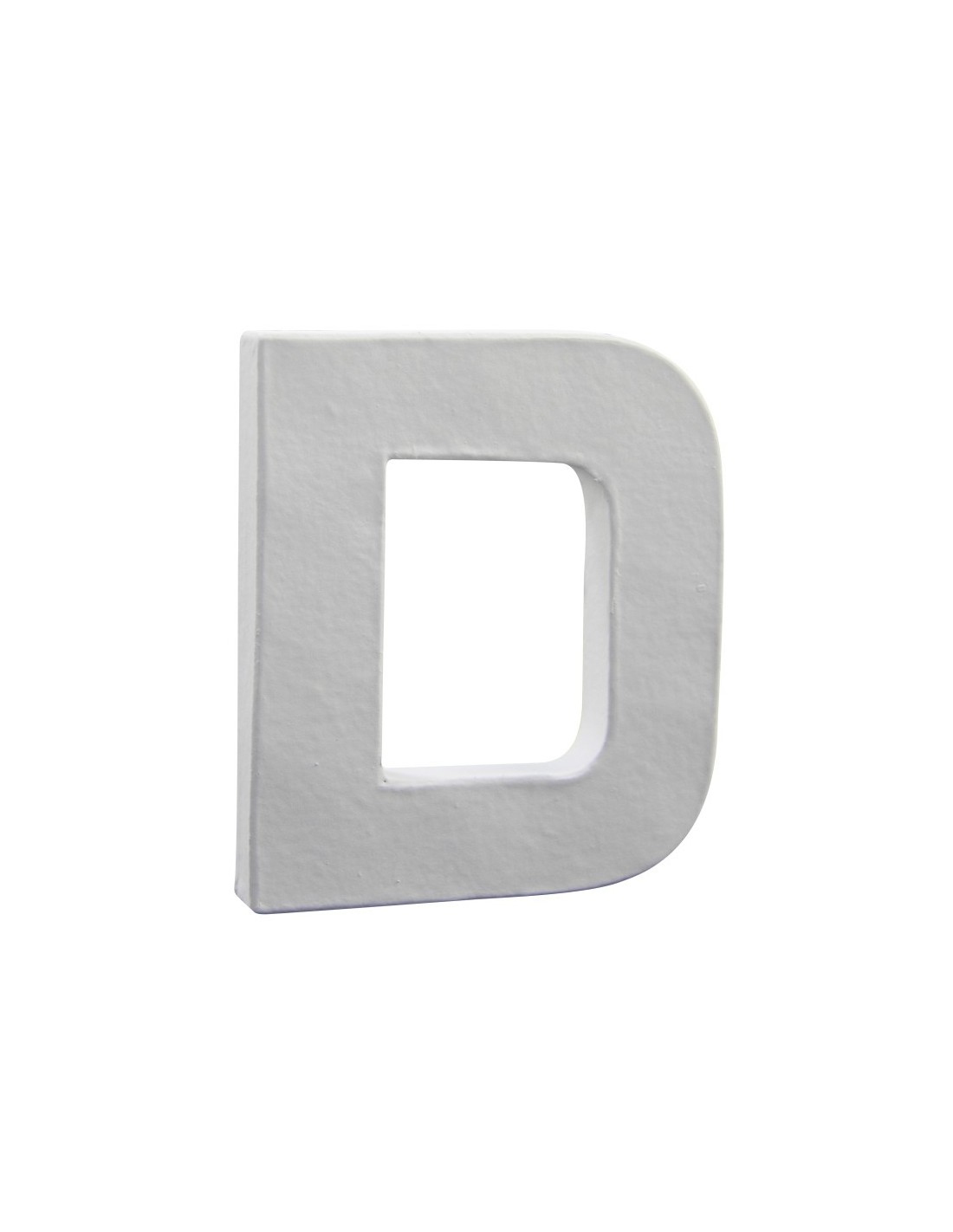 Lettre décoration 3D Decopatch D - 12 cm pour décoration et loisirs créatifs manuels