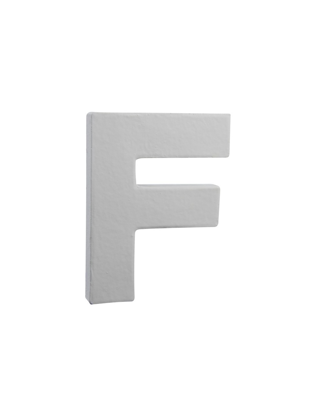 Lettre décoration 3D Decopatch F - 12 cm pour décoration et loisirs créatifs manuels