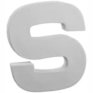 Lettre décoration 3D Decopatch S - 12 cm pour décoration et loisirs créatifs manuels
