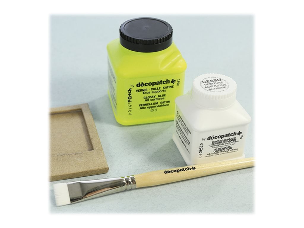 Vernis-Colle Decopatch 180g - Pour loisirs créatifs et décoration papier, compatible papier, carton, bois