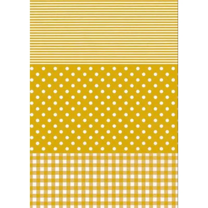 Feuille Décopatch Texture n°543 - 30 x 40 cm pour loisirs créatifs et décoration papier
Effet or