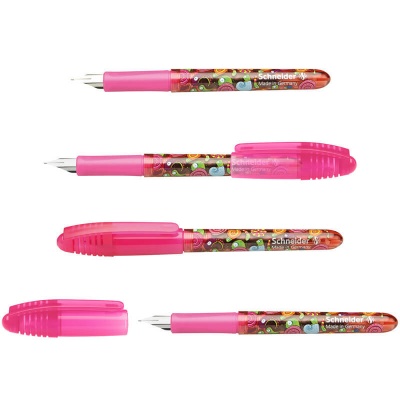 Stylo Plume Schneider Zippi - Rose X.P.0413 pour écriture créative et scolaire