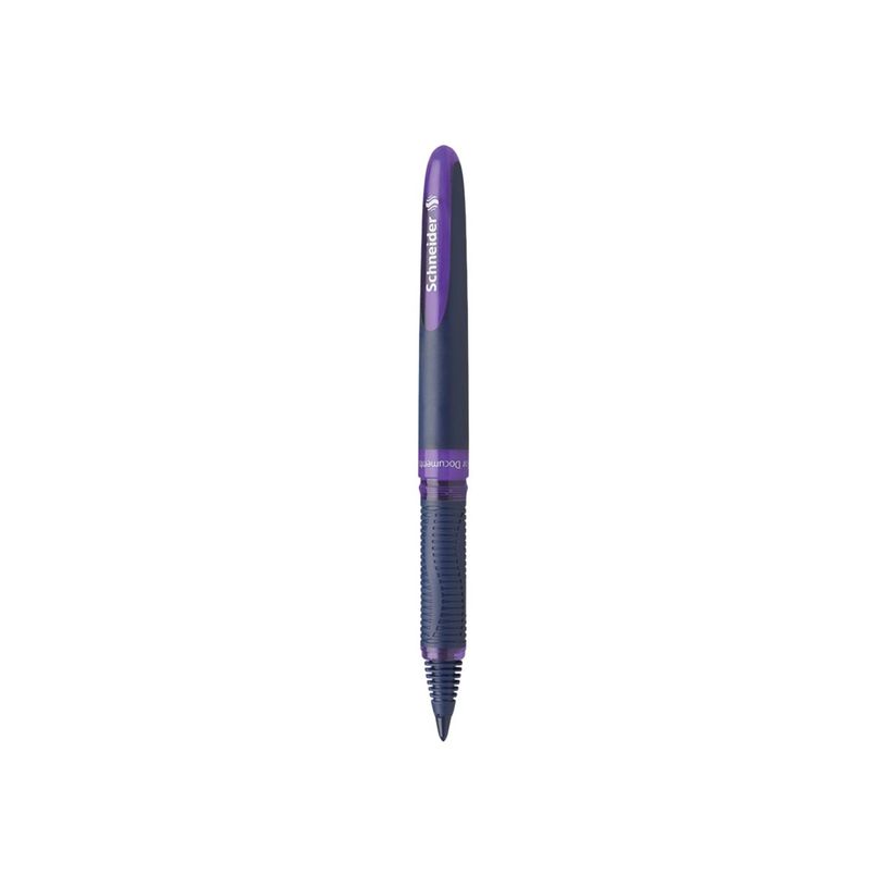 Roller Schneider One Business - 0,6 mm - encre violet pour écriture scolaire et bureau