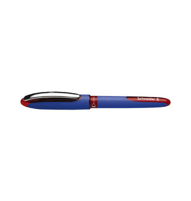 Roller Schneider One Hybrid C - 0,5 mm - encre rouge pour écriture scolaire et bureau