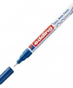 Marqueur peinture brillante edding 780 - Bleu - Pointe extra fine 0,8 mm - Pour dessin et scrapbooking