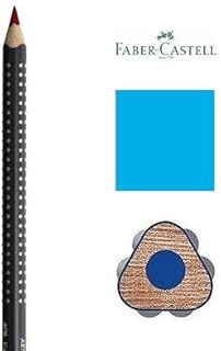 Crayons de couleur aquarelle Faber-Castell Art Grip Studio Bleu de Phtalo - 145 pour artistes et étudiants