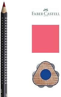 Crayons de couleur aquarelle Faber-Castell Art Grip Studio - 124 Carmin pour artistes et loisirs créatifs