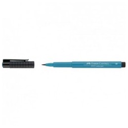 Feutre Pinceau à Pigment Faber-Castell Pitt Artist - Turquoise cobalt 153 Stylo B pour Dessin et Illustration