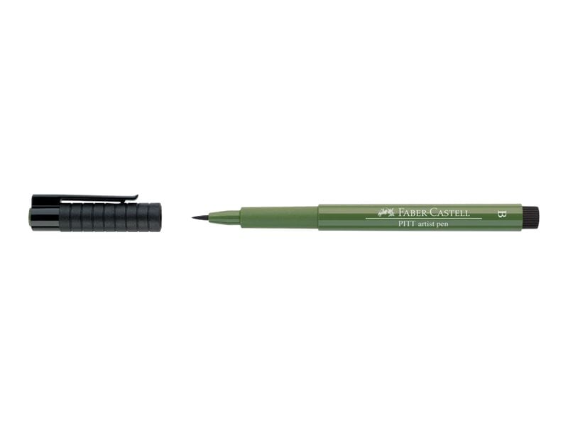 Feutre à dessin Faber Castell Pitt Artist Pen B n° 174 - Chromium Green Opaque pour artistes et designers