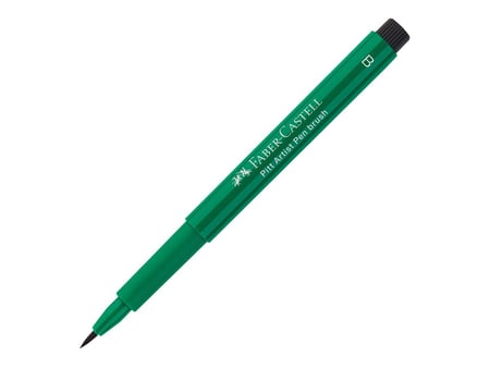 Feutre à dessin Faber Castell Pitt Artist Pen B n° 264 - Dark Phthalo Green pour artistes et designers
