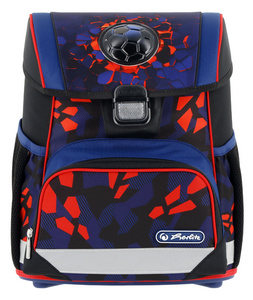 Cartable Herlitz Loop Plus Kick Off - Sac à dos scolaire ergonomique pour rentrée et organisation bureau avec trousse et sac de sport