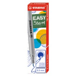 Recharge Stylo Roller Stabilo EASYoriginal - Cartouche Bleu 6890/041 pour Écriture Confortable