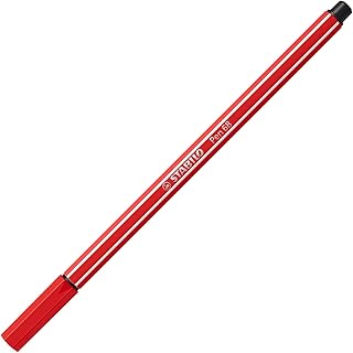 Stylo feutre STABILO Pen 68 - Rouge carmin 68/48 pour dessin et écriture