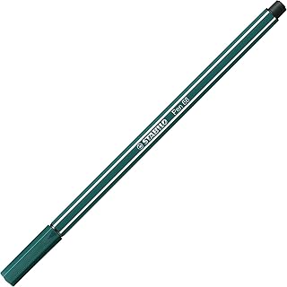 Feutre de Dessin STABILO Pen 68 - Pointe ogive Moyenne 1 mm Vert bleu pour loisirs créatifs